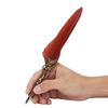 Stainless Steel Feather Quill Feather Shaft Engraved Dip Pen  Desktop Decoration