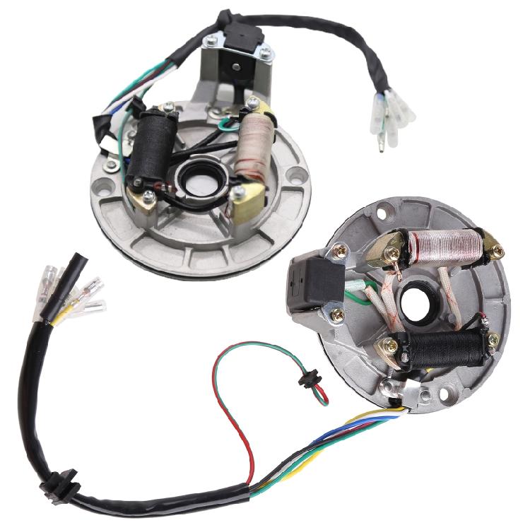 Stator Coil Metal Magneto Stator Plate Easy Install for 70CC90CC110CC125CC Bike