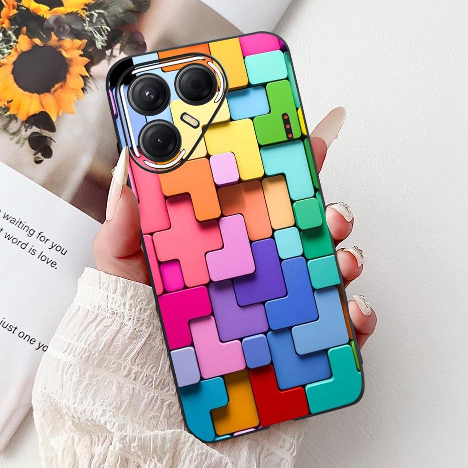 

For Tecno Pova 7 Pro 5G Case LJ8 Luxury Fashion Painted Cover Soft Silicone Phone Case For Tecno Pova 7 Ultra Pova7 5G LJ7 Shell Tecno Pova 7 4G -LJ6