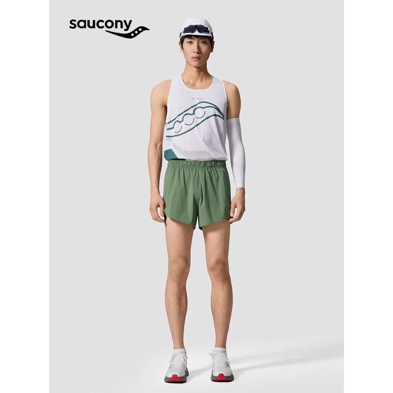 SAUCONY Men s Lightweight Performance Running Shorts 2XL