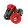 1 Pair Bike Handle Bar End Caps Bicycles Handlebars Bar Grips End Plugs Aluminum Alloy Colorful Bike Handle Bar End Plug