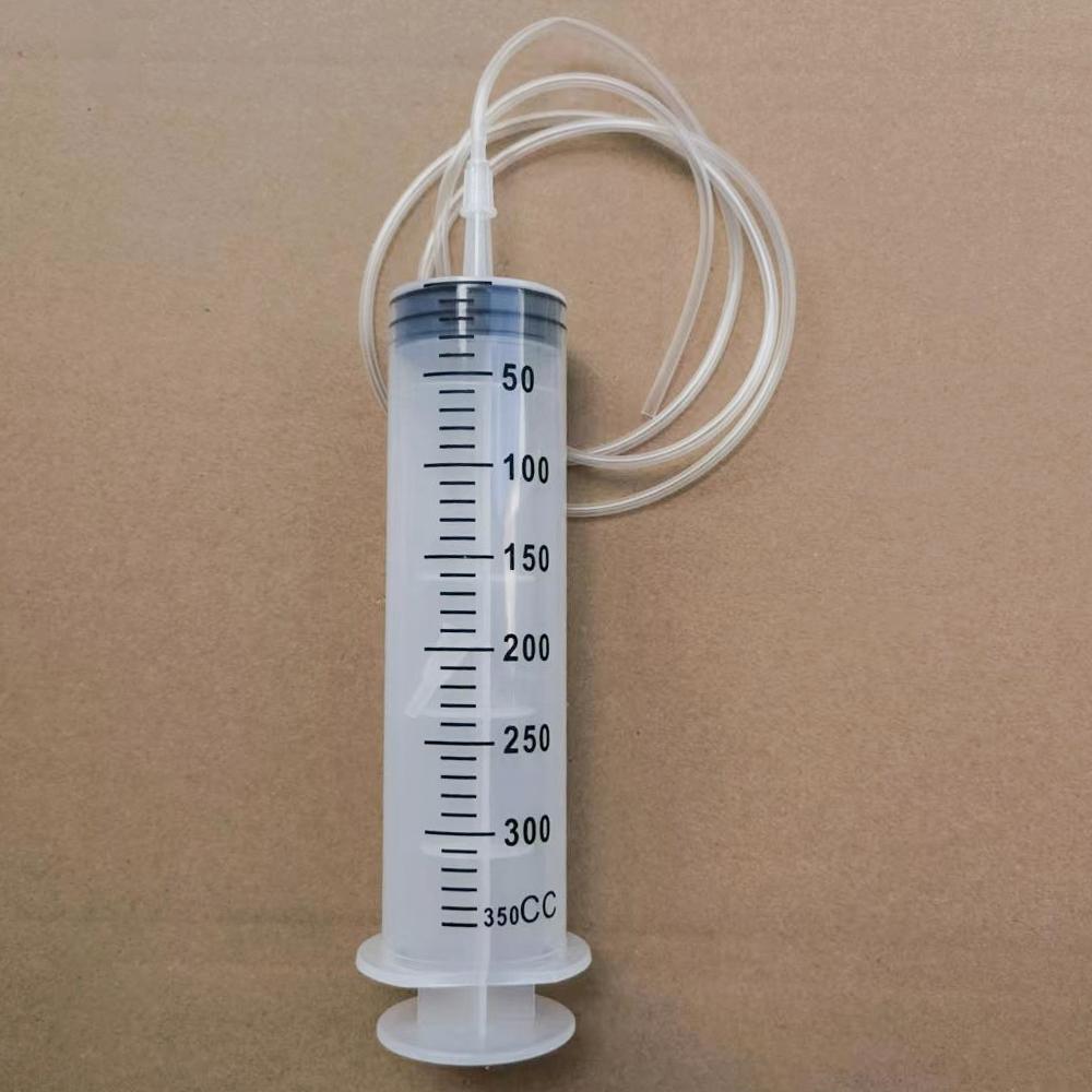 Plastic Big Syringe Large Capacity Feeding Ink Pump Measuring Reusable 150ml-500ml Hose Syringe