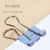 Deli 50mm Colored Easy-Use Binder Clips, 12-Pack