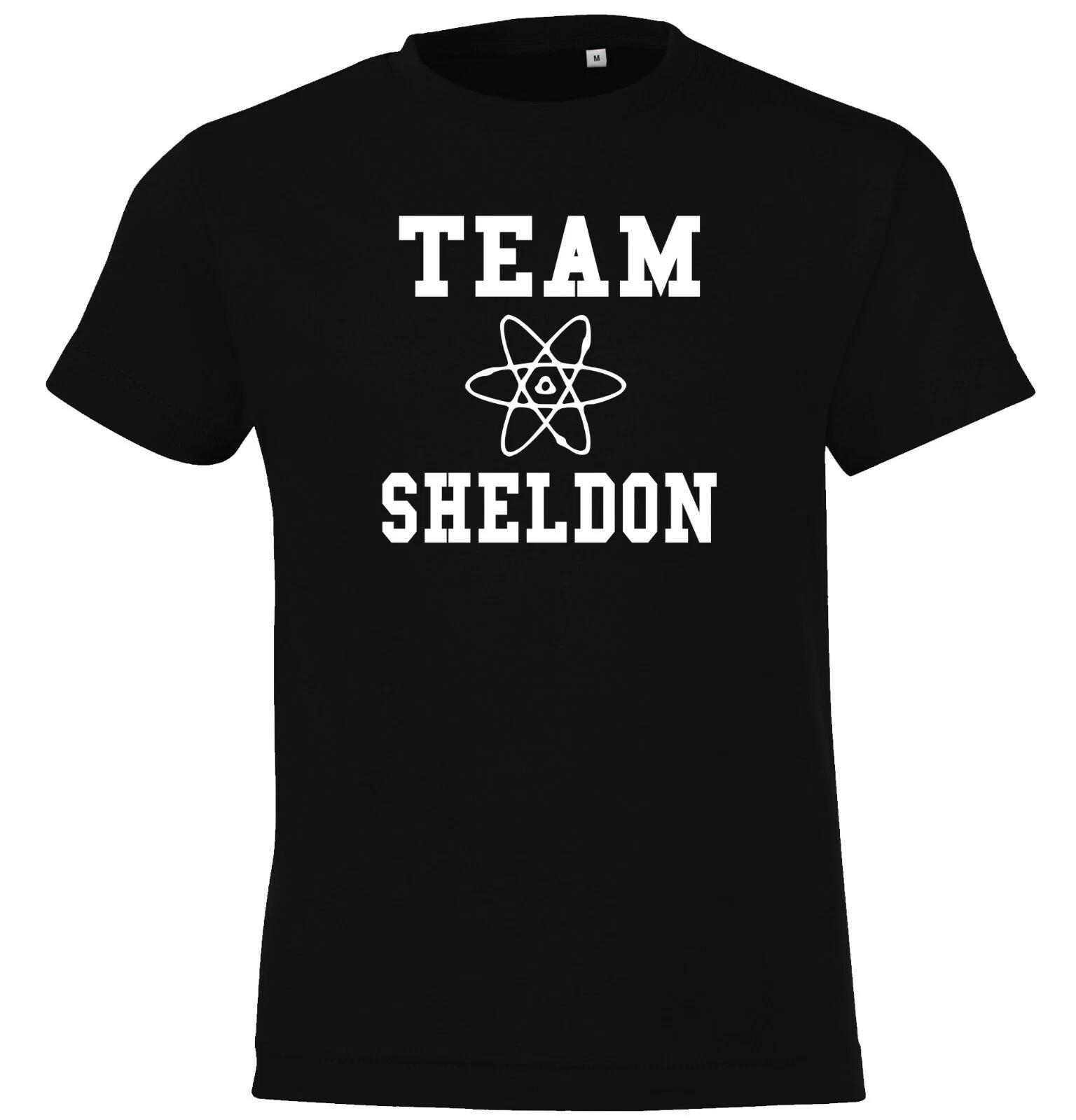 Youth Designz Team Sheldon Kids kids boys T-Shirt Logo Funny Saying Big Bang Cooper Fun 160