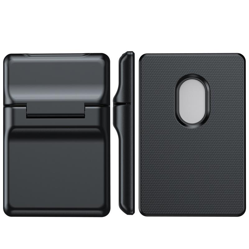 Universeller magnetischer Handy-Kartenhalter mit Ständer, Brieftaschen-Case mit Kickstand für iPhone Samsung