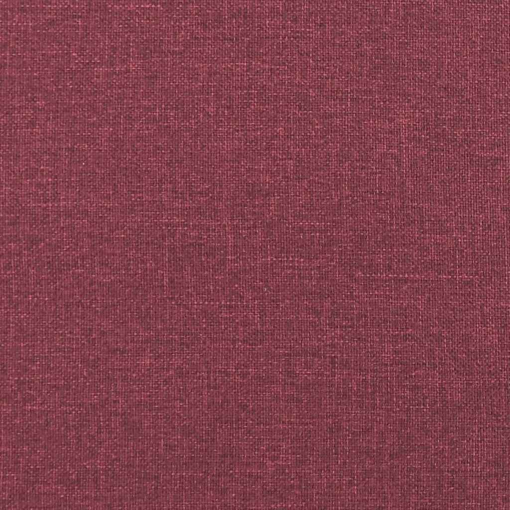 Armchair Burgundy 60 Cm Fabric