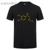Omnitee New Adrenaline Molecular Formula T Shirt Unisex Tops Summer Style Short Sleeve Unisex Funny Epinephrine Tshirts Tee Ot572