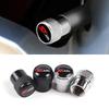 4PCS Car Wheel Tire Valve Stem Caps Airtight Cover For ST Line Focus X 2 3 Mondeo Fiesta Kuga MK2 MK3 MK4 Tyre Accessories