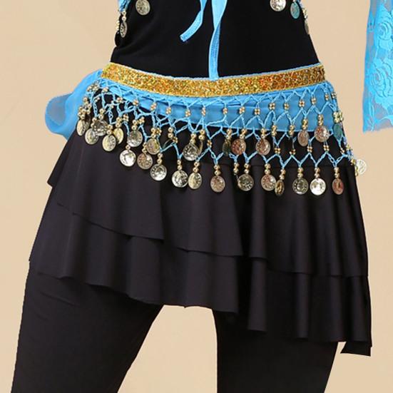 Women Chain Color Wide Double Layer Waist Versatile Waist Strap Waist