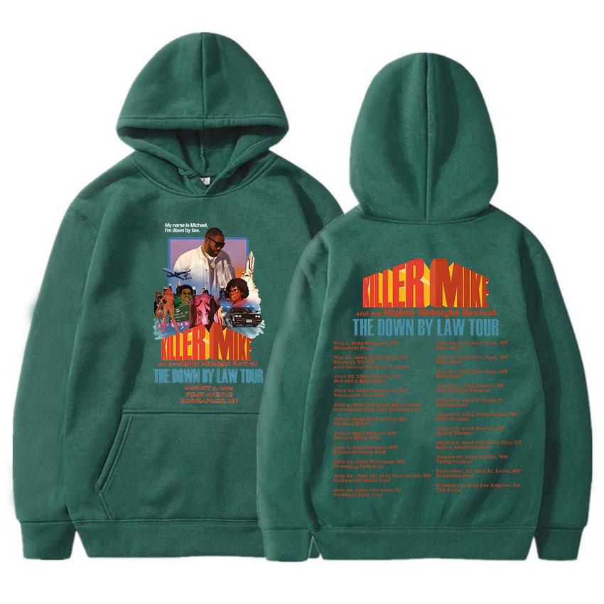 Killer Mike Hoodie Graphic Printing Hip Hop Comfortable Sweatshirt Funko Pop Fleece Punk Clothes Sudaderas Vintage Hooded Hoody