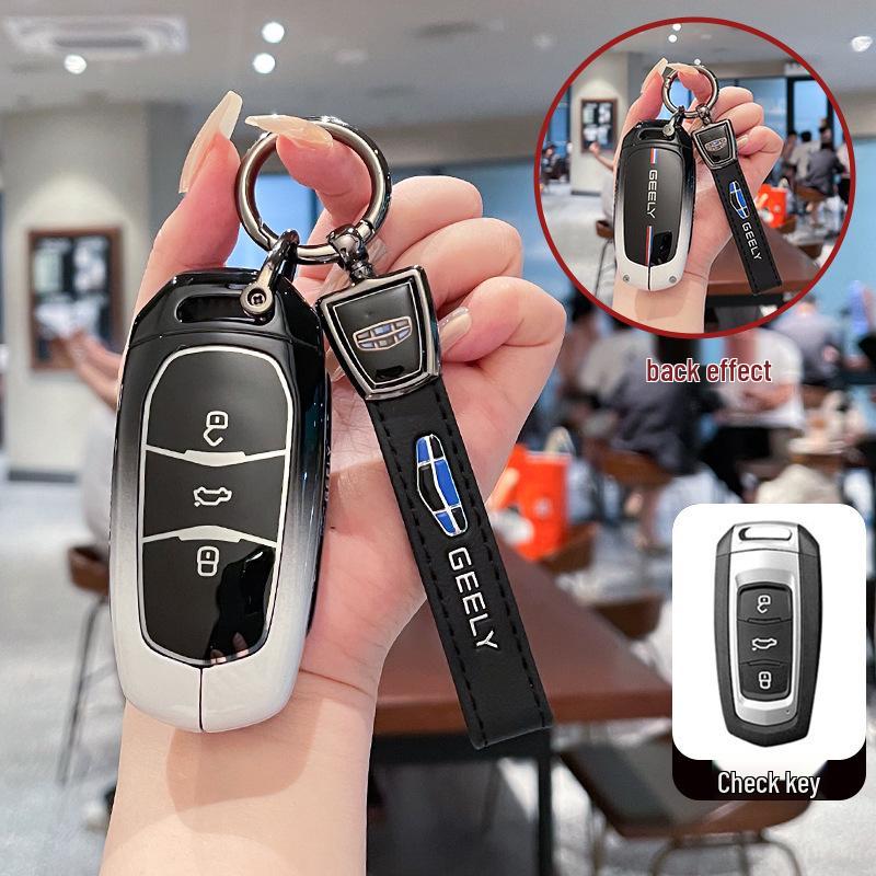 Geely Emgrand Key Cover for Xingrui, Xingyue L, Binrui Cool, Boyue, Binyue, GS Models – Metal Shell