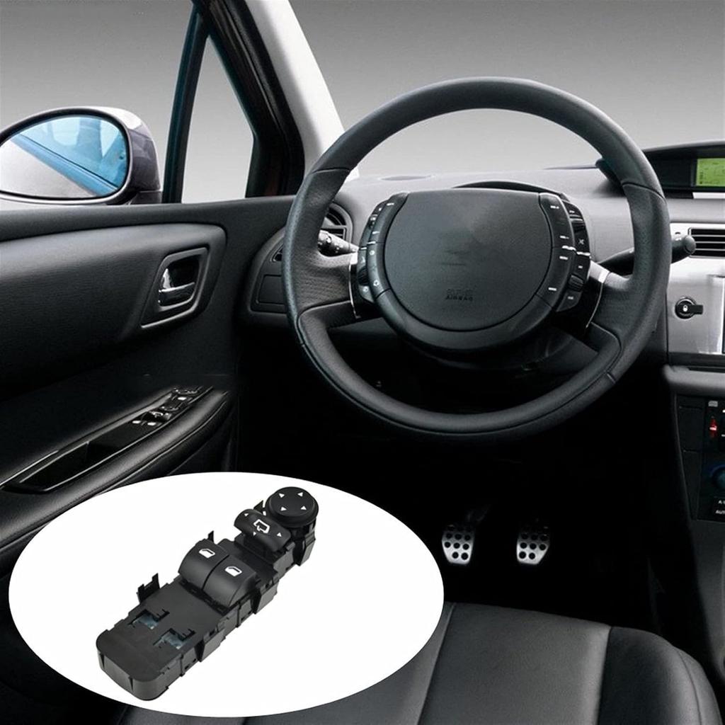 Citroen C4 Power Window Switch Electric Control Durable Non-Toxic Comfort Impact Resistance Exquisite Workmanship Electric Power Window For Citroen C4