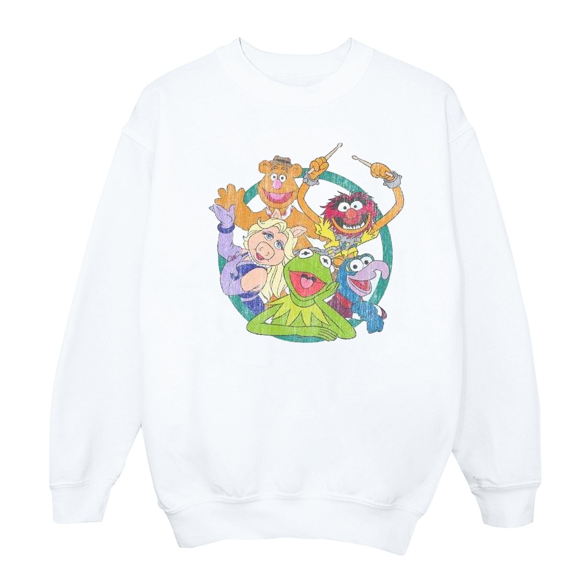 Disney Mens The Muppets Group Circle