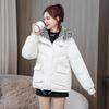 Glossy Jacket Women's Short Korean Version of The Loose Winter Padded Jacket Thickened Warm Padded Jacket