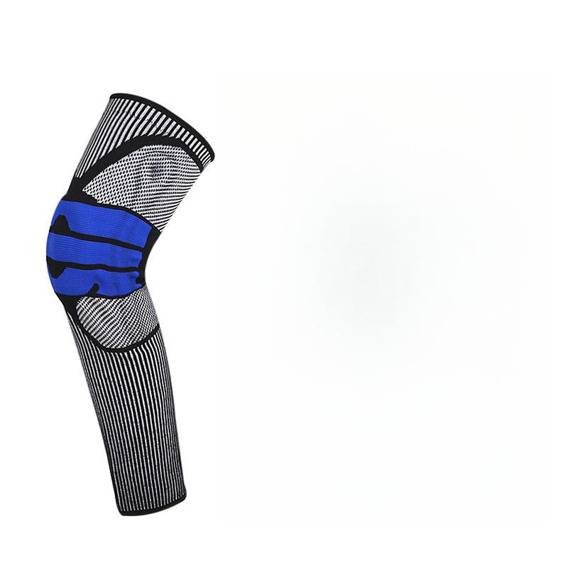 

Силиконовые противоударные спортивные наколенники Новая защита Голень Расширенные Эластичные Дышащие Пружинная поддержка Компрессионные накладки для ног L