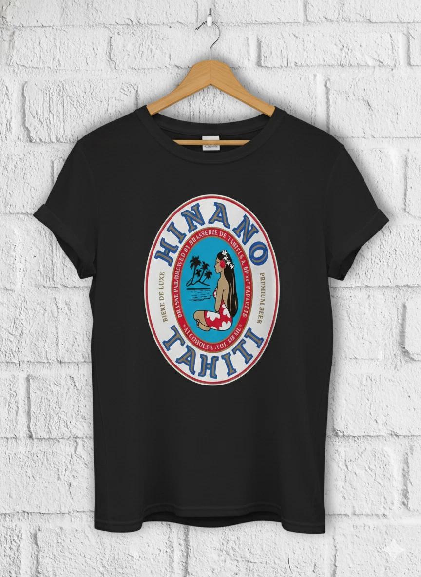 

Unisex Adult Vintage Graphic Hinano Tahiti Beer Logo Graphic isex T... XL