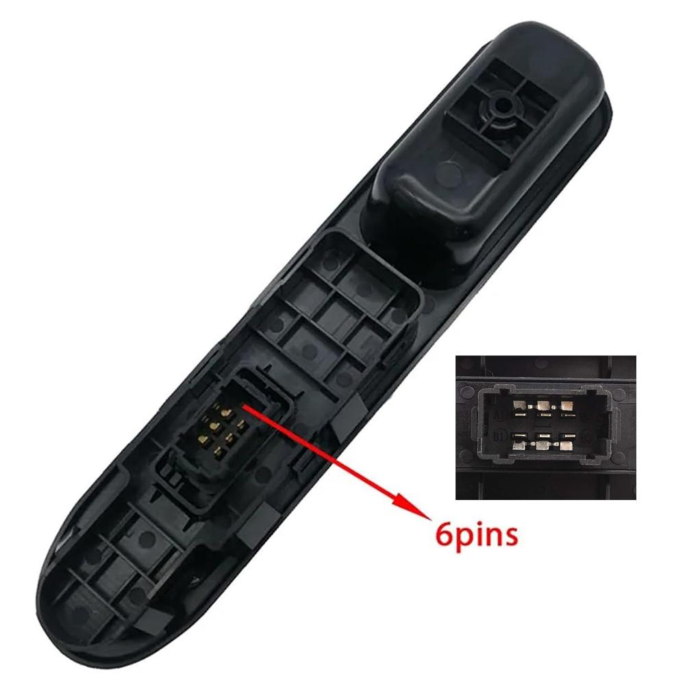 For Peugeot 207 2006-2017 Passenger Side Electric Window Control Lifter Switch Button 6554.QK 6554.HJ 6490.HQ Car Accessories