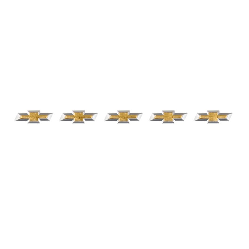 

14mm Aluminum Car Remote Key Emblem Radio button Car Sticker Fit For Chevrolet Silverado Impala Malibu Cruze Camaro Auto Gadgets