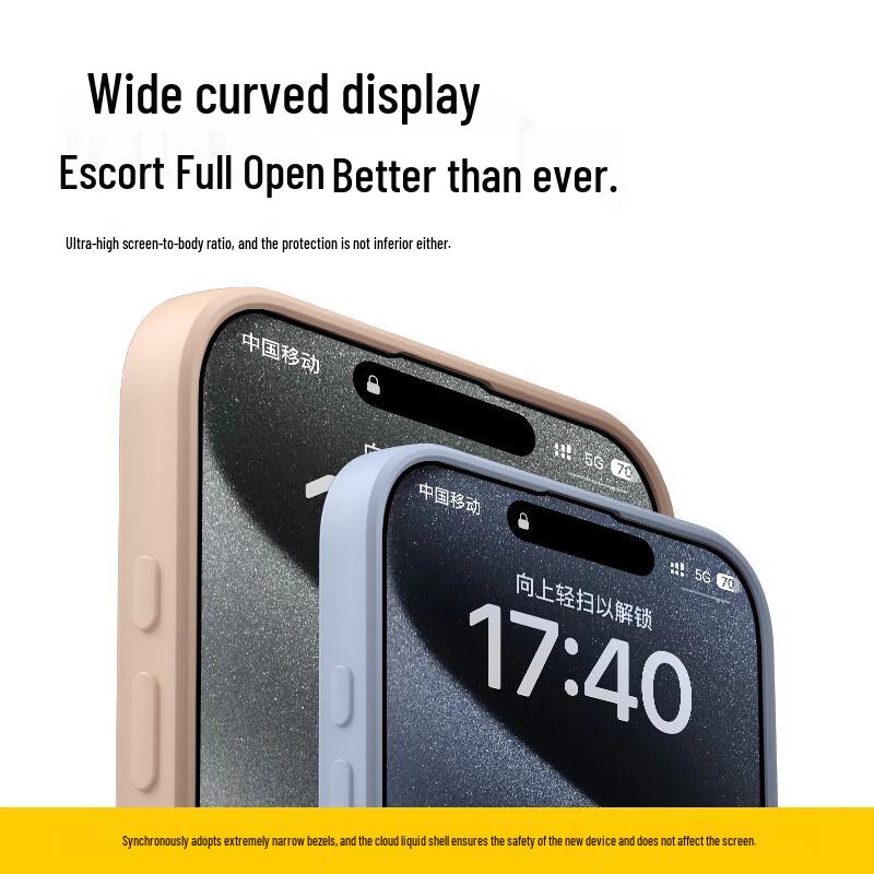 KEKLLE Magsafe Compatible Liquid Silicone Phone Case