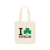 Apoh I Heart Dublin Shamrock Tote Bag