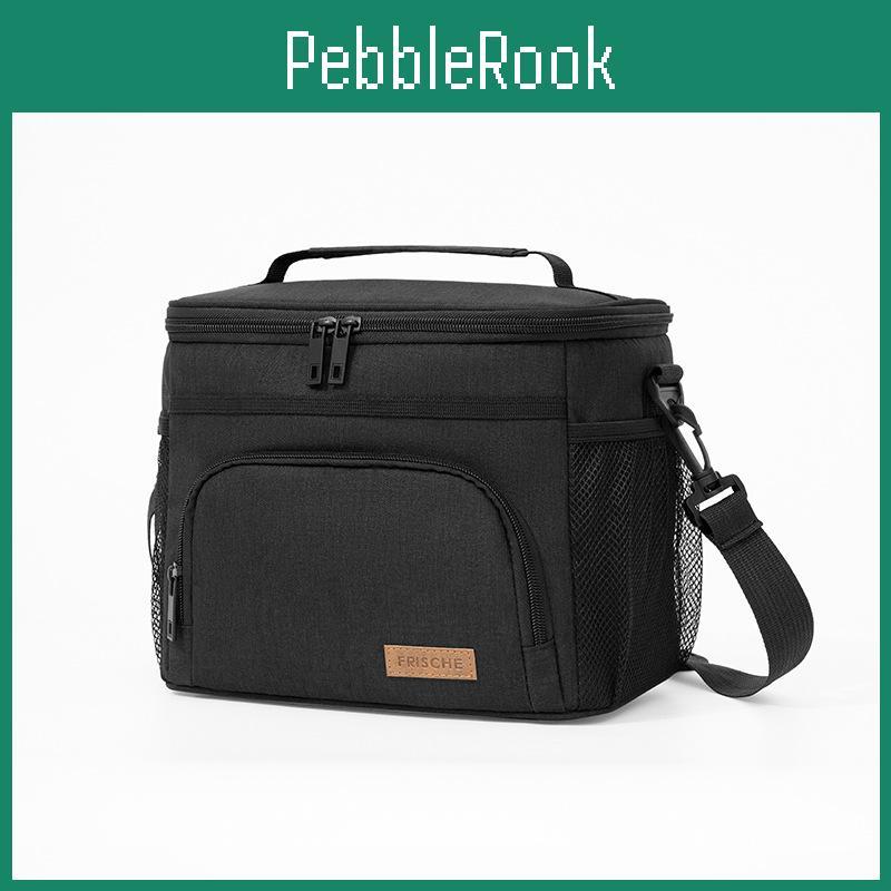 Oxford Cloth Large Capacity Insulated Lunch Bag With Waterresistant Design For Outdoor Picnics