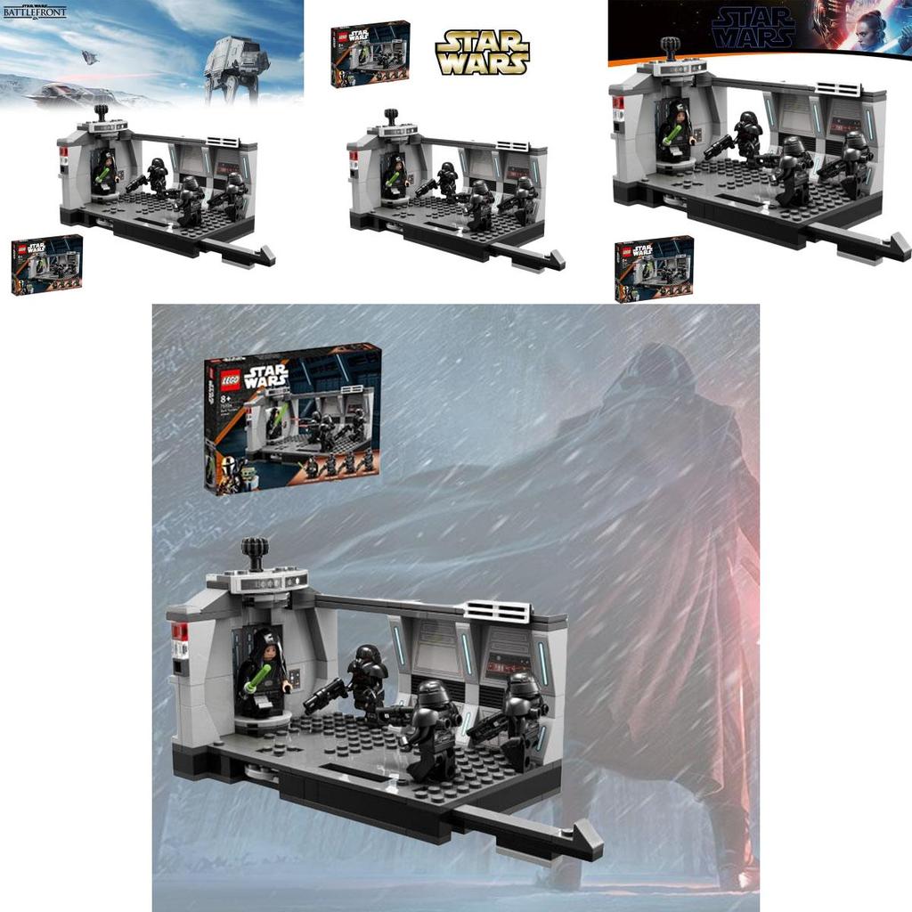 Star Wars Building Blocks Mini Figures Toy Gift For Kids Plastic Material 26*19*4.5cm Packaging Box Size