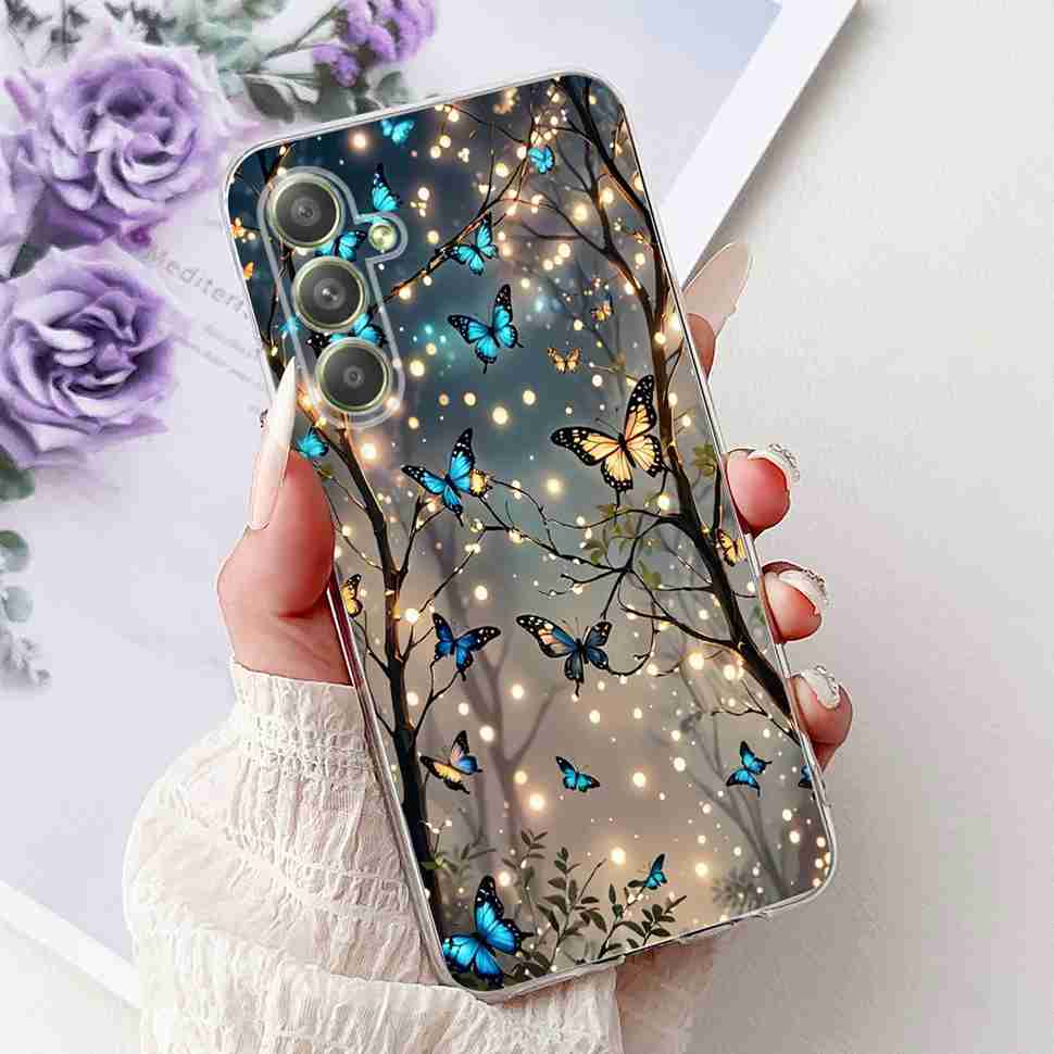 For Samsung Galaxy A54 5G 6.4"Case Fierce Dragon Tiger Soft Silicone TPU Cover For Samsung A54 A54 SM-A546E Phone Cases Fundas