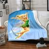 1pc Forest Fairy Flannel Blanket,Ultra Soft Warm Plush Throw for Home Bedroom Bed Sofa Cover Camping Picnic Gift Y7241