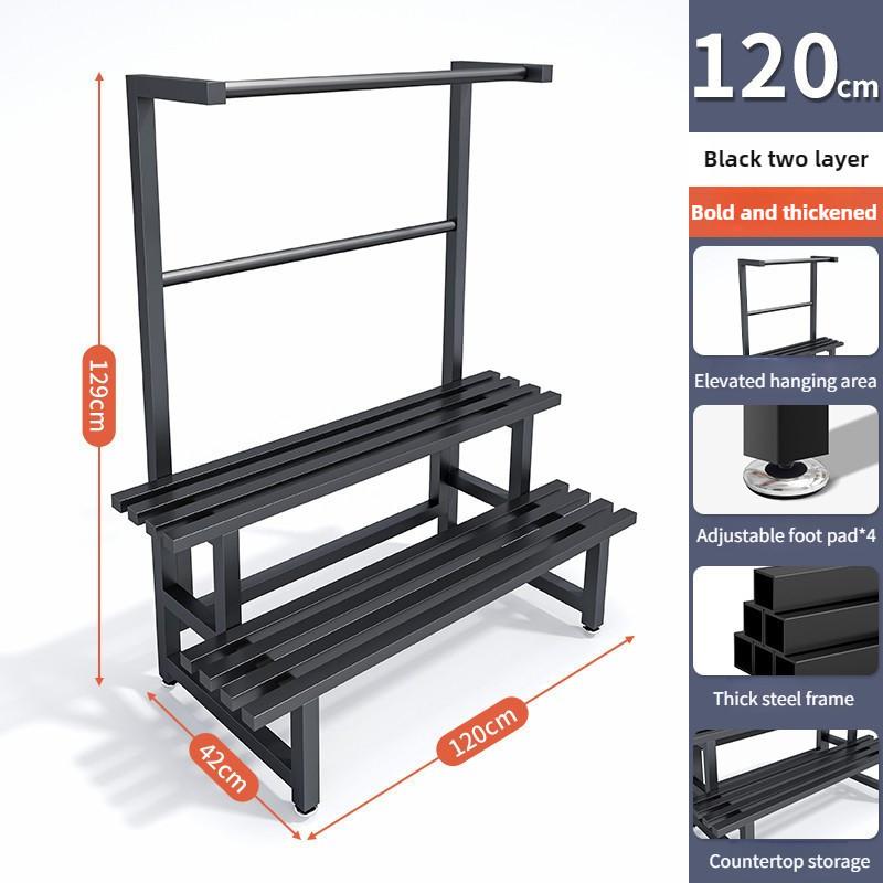 Gardens Indoor Plant Rack Stainless Steel Metal Waterproof Flower Step Display Stands Multi-Layer Ladder Shelf