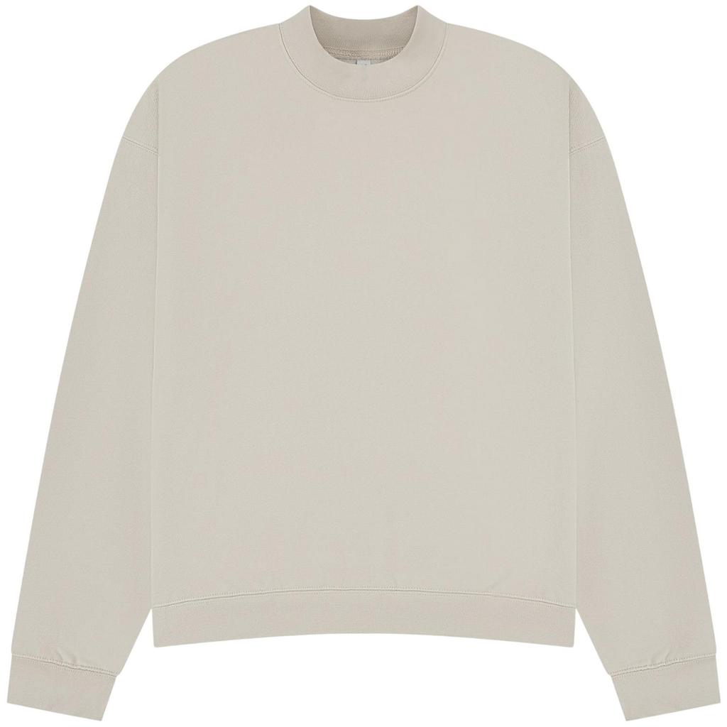 Casual Classics Unisex Premium Oversized Sweatshirt mit verlängertem Halsausschnitt