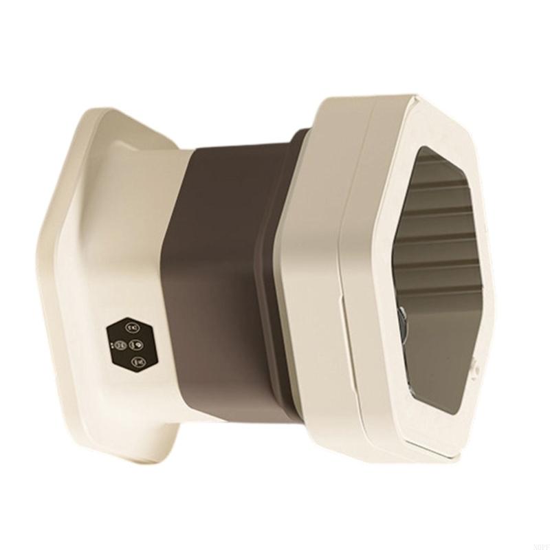 Folding Small Washing Machine Dorm Room Washer Plastic Texture Perfect for Small Spaces and Outdoor Laundry Needs