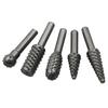 5PCS 1/4'' Drill Bit Rotary Set for Woodworking Knife Wood Carving Tool Carpentry Wood Cutting Tools WorkDrill Bit Set