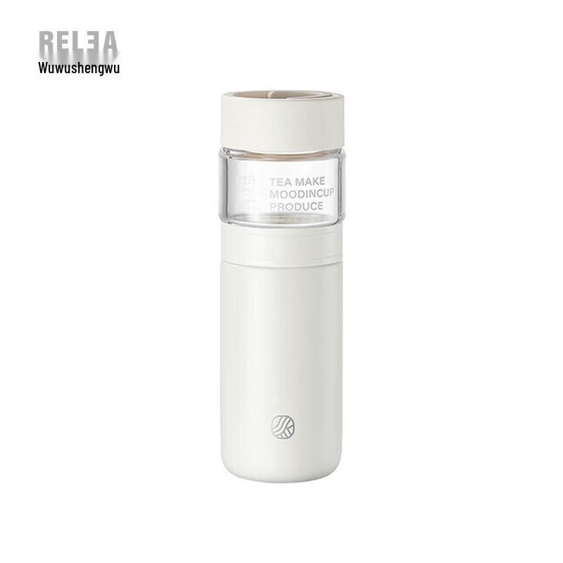 WUSHEWUSHE 350ml Tea Infuser Insulated Travel Mug