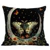 New Imitation 3d Butterfly Printed Pillowcase Retro Home Sofa Cushion Pillowcase Decoration