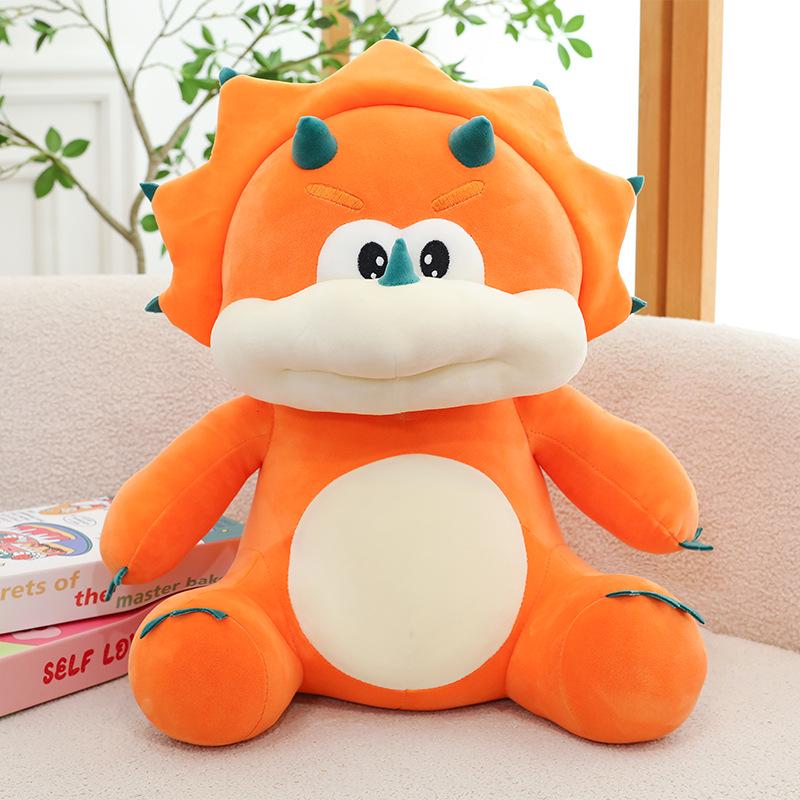 Super Soft Small Triceratops Plush Dinosaur Doll - Ideal Gift for Kids