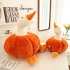 Pumpkin Dress Up Goose Plush Doll Childrens Birthday Toy Gift Decoration Home