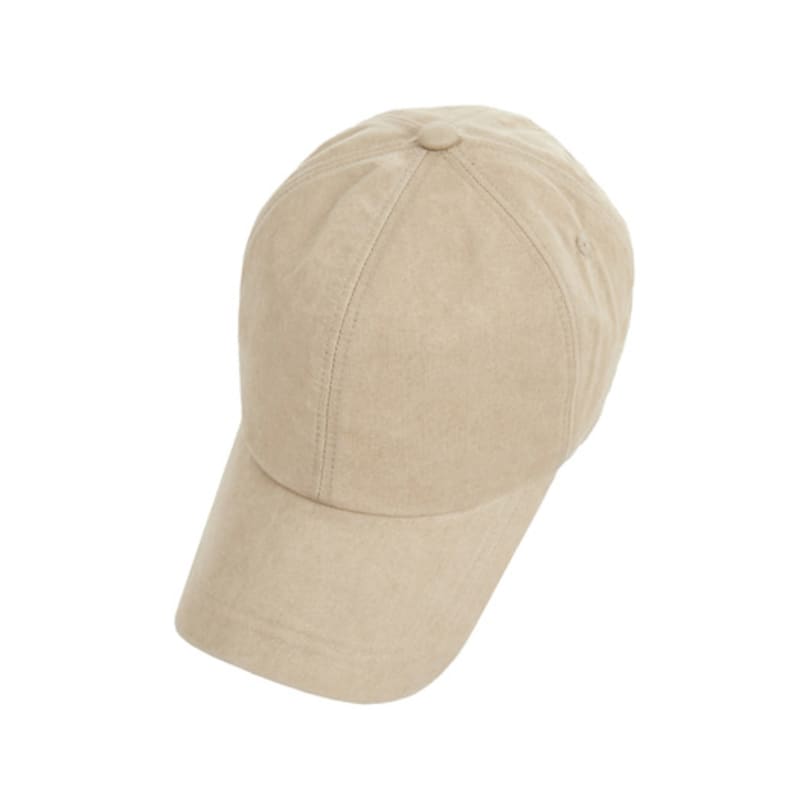 VARZAR OG Fit Overfit Washed Ball Cap Beige