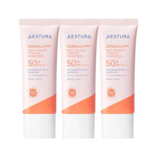 [Triple] Derma UV365 Red Soothing Tone-Up Sun Cream 40ml
