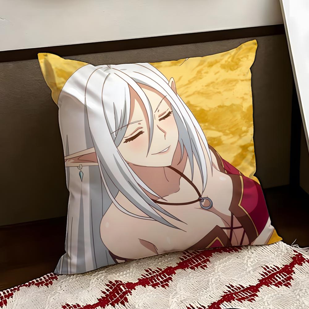 Anime TGDL Cushion Cover Reversible Soft Durable Pillow Cover Home Car MultiScene Use for Daily Comfort