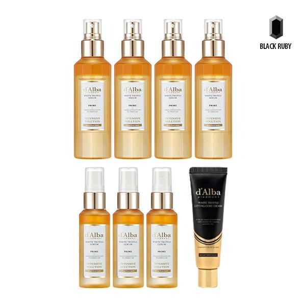 d Alba Mist Serum White Truffle Prime 100ml x4 + 50ml x3 + Lifting Core Cream 50ml