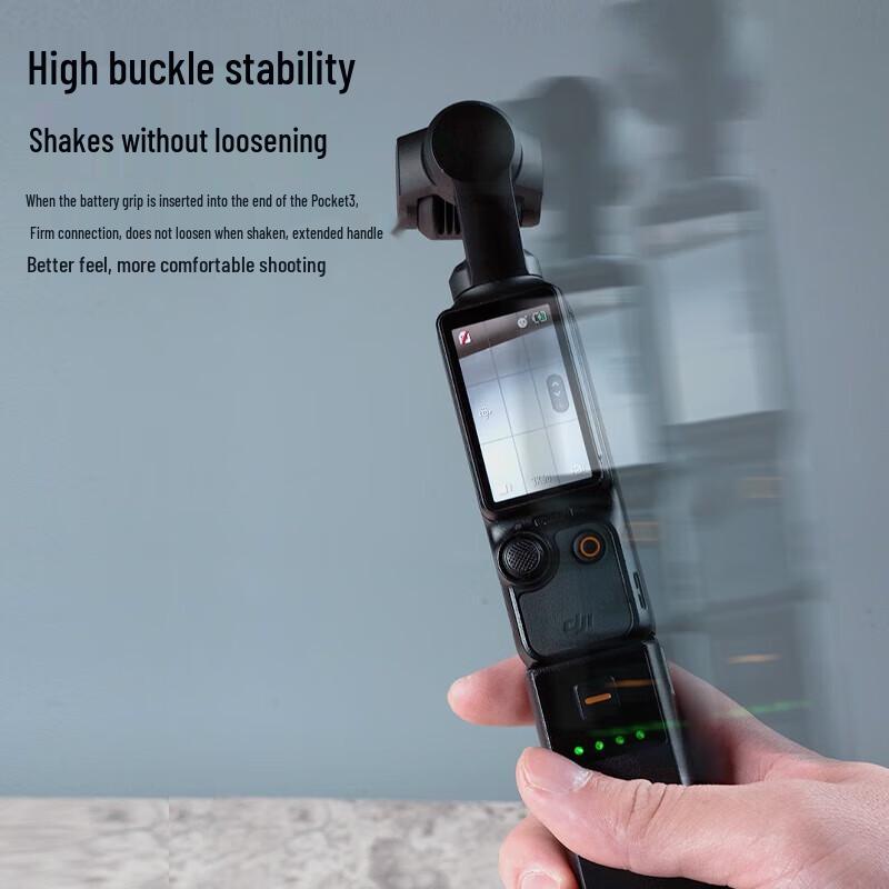 LKTOP Extended Battery Handle for DJI Pocket 3