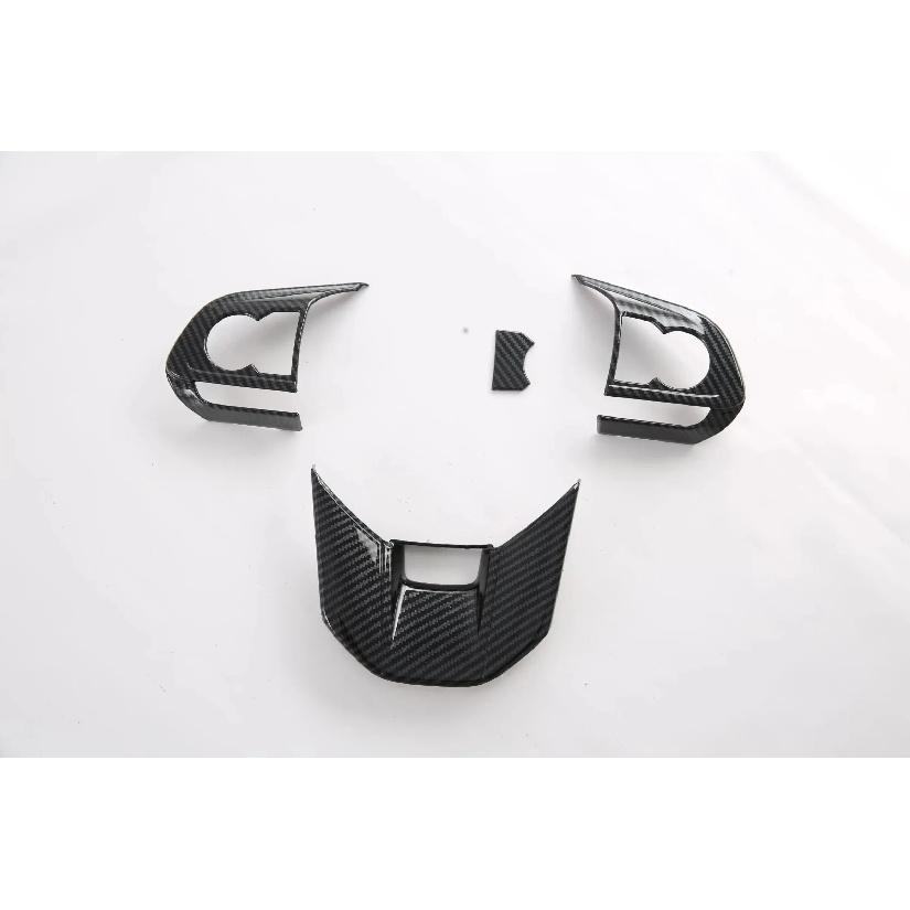 For Toyota VELOZ   2024 25 ABS Carbon Fiber Steering Wheel Button Cover Trims Decoration Sticker Car Styling Accessories