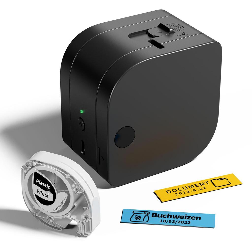 Phomemo P12 PRO Bluetooth Mini Thermal Label Printer with Inkless Lithium Battery