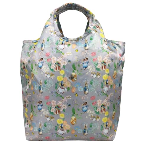 PETER RABBIT(TM) Shopping Bag, Handbag, Compact, Lightweight, Eco-Friendly, Small, Gray, 2501-0667