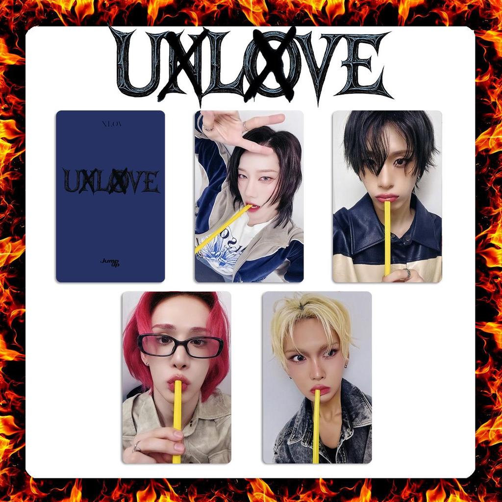 XLOV UXLXVE Album Photocards & Haru Style Jump Up Bonus Cards UNLOVE Edition.
