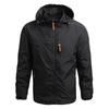 Men's Tactical Casual Jacket Waterproof Outdoor Hooded Coat Oversized Windscreen Sports Military Camping Overalls