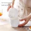 Sky Top Pure White Bone China Dinnerware Bowls