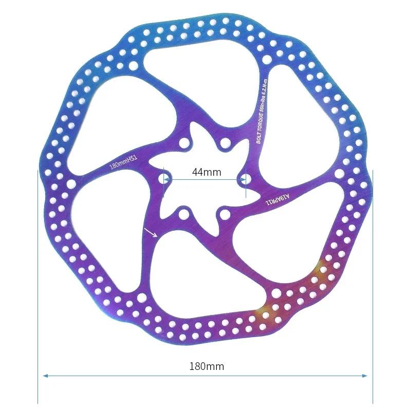Colorful Disc 6 Bolt HS1 160mm 180mm G3CS 160mm 180mm Bicycle Hydraulic Disc Brake Rotor For MTB Mountain Bike Accessories