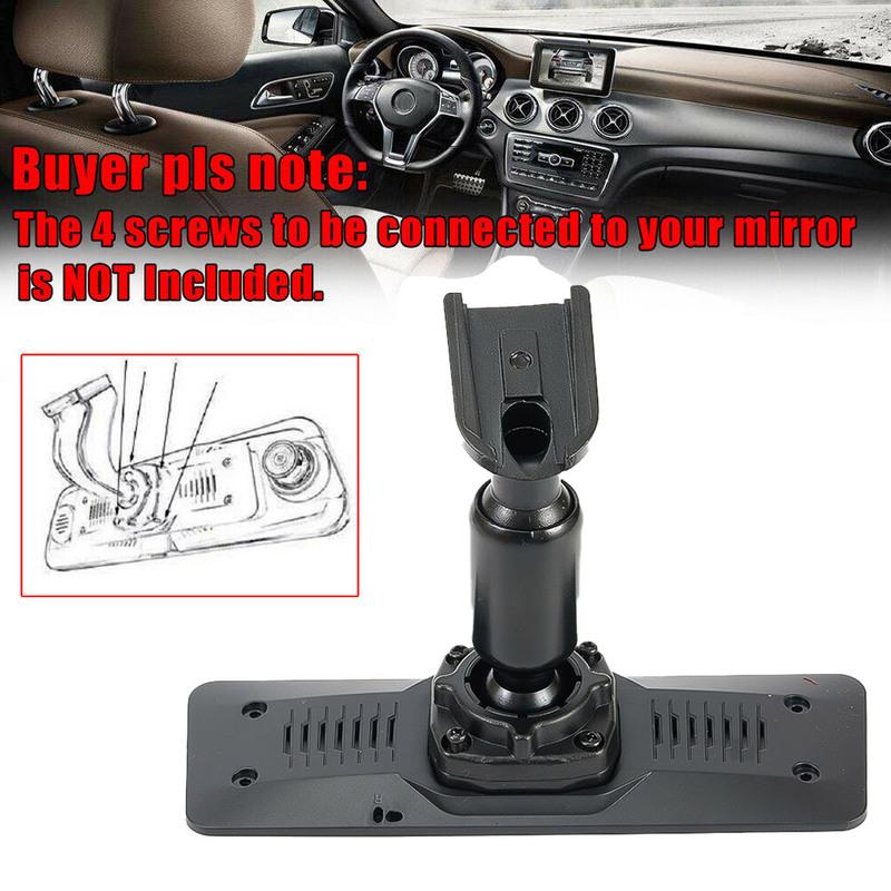 Car Interior Rear View Mirror Back Plate Panel Bracket For Car DVR Metal Bracket Car Rearview Mirror Mounting Bracket