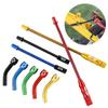 Universal Fit Aluminium Alloy Bike V Brake Cable Guide Pipe Wear Resistant Bend Hose Tube for All Kinds of Bicycles Repair